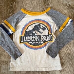Little kids Jurassic Park Sonoma Long sleeve tshirt size 6